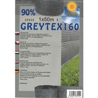 Stínící síť GREYTEX160 1 x50m šedá 90%