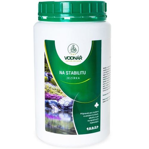 Přípravek na úpravu vody Vodnář NA STABILITU 1 kg