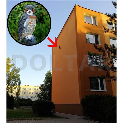 Plastová zahradní dekorace Ubbink Výr velký