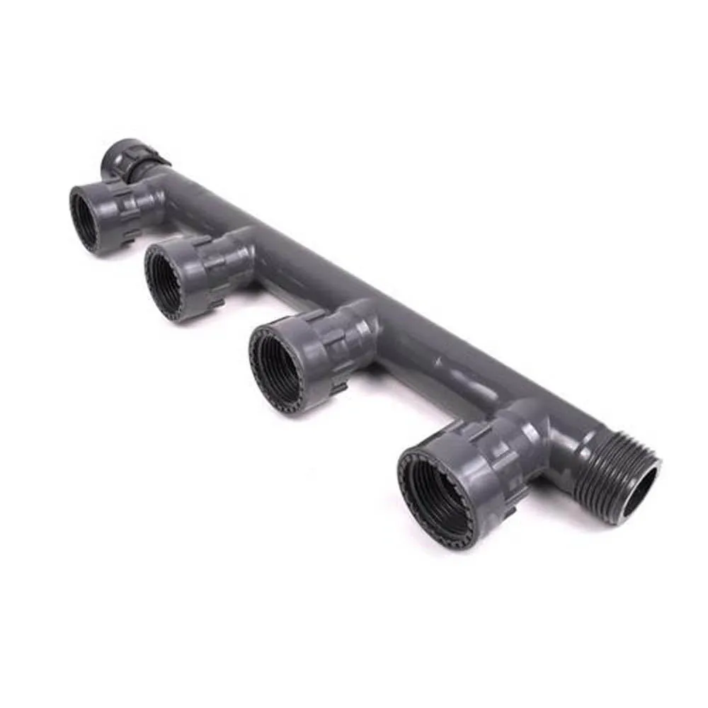 RAIN PVC Holendrový řadový 4T-kus 1", M-F-F-F-F-F závit