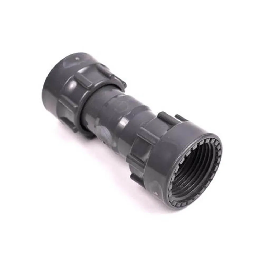 RAIN PVC Holendrová spojka přímá 1", F-F závit