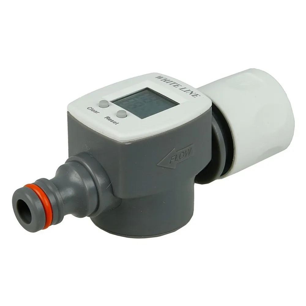 Počítadlo průtoku vody/ průtokoměr, na rychlospojku, WL-3100, WHITE LINE