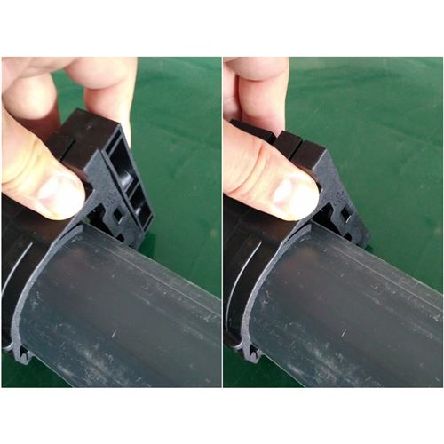 Držák potrubí d60 až 65 mm, spojovací materiál