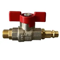 Adaptér pro kompresor s ventilem 1/4" M pro zazimování závlahy