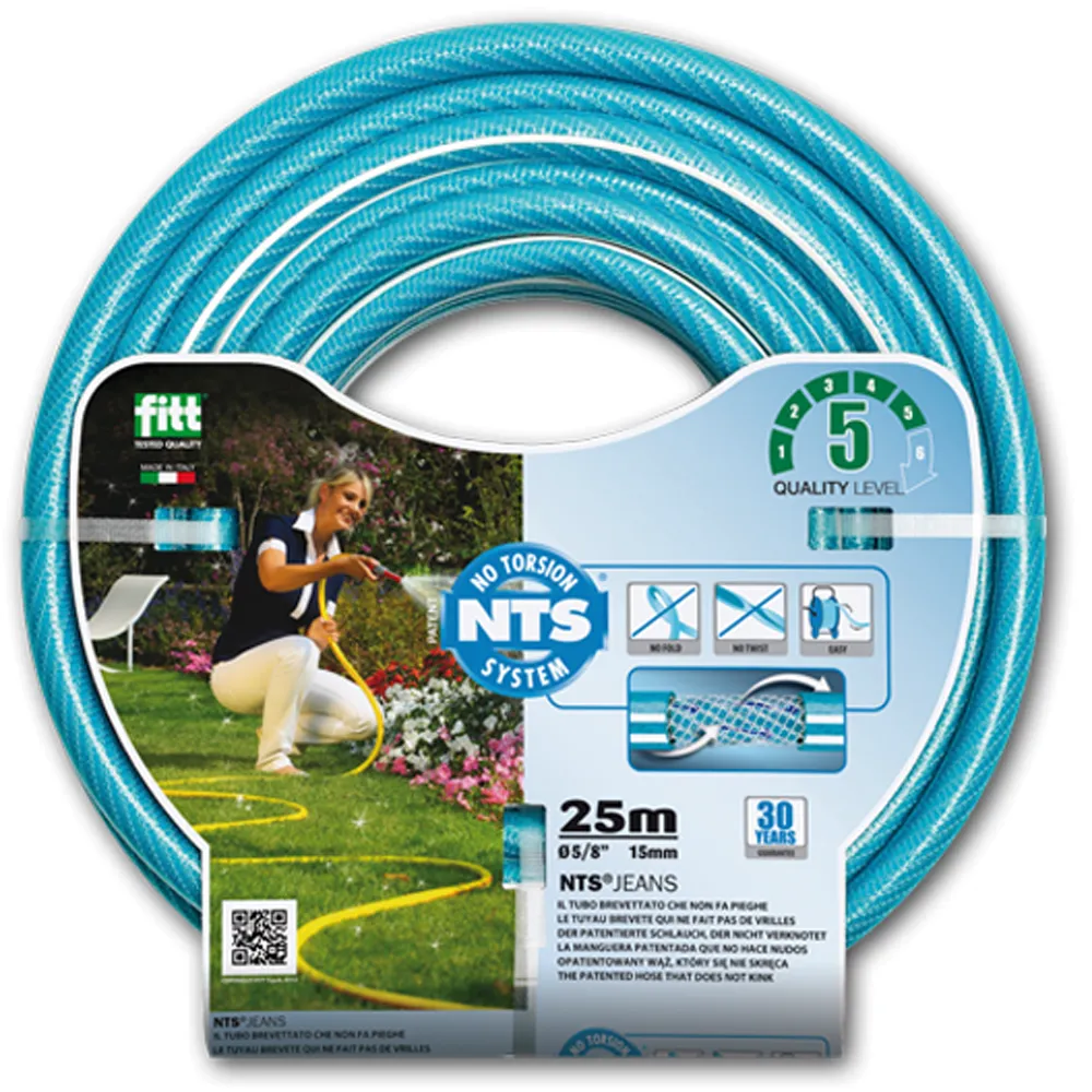 Zahradní hadice NTS JEANS 3/4"/25bm/24bar