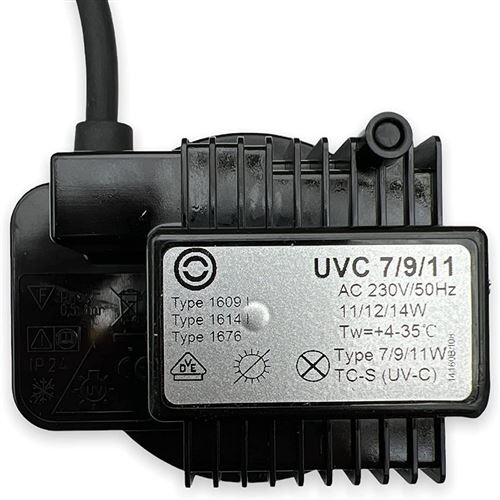 Náhradní trafo pro UV lampy Pontec, Oase 7,9,11 W
