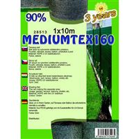 Stínící síť MEDIUMTEX160 1x10m zel 90%