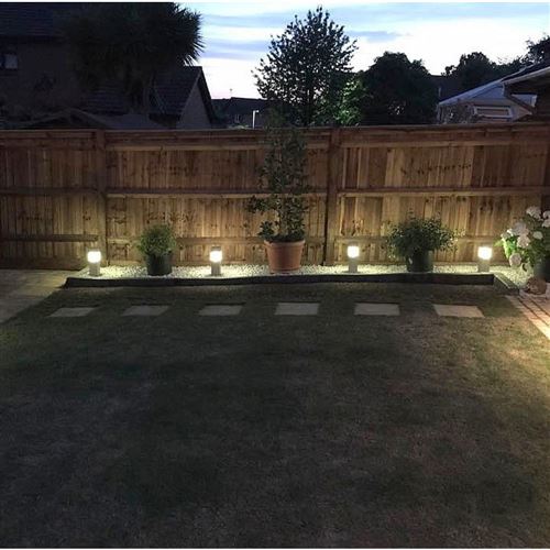 LED sloupkové světlo NEPOS 3W Umělý kámen