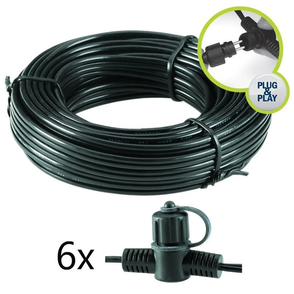 Kabel hlavní SPT-3, 15m + 6 konektorů