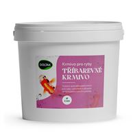 Tříbarevné krmivo pro koi 3 mm kbelík 10 l (3800 g)