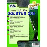 Stínící síť GOLDTEX230 1,5 x10m zel 95%