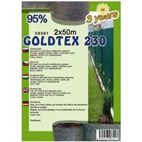 Stínící síť GOLDTEX230 2x50m zel 95%