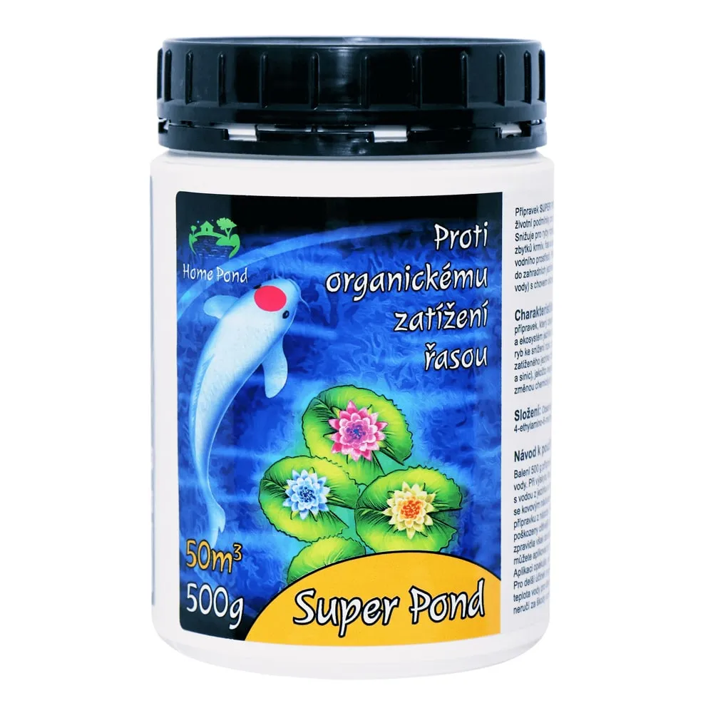 Přípravek na řasy Home Pond Super Pond 500g 50 m3