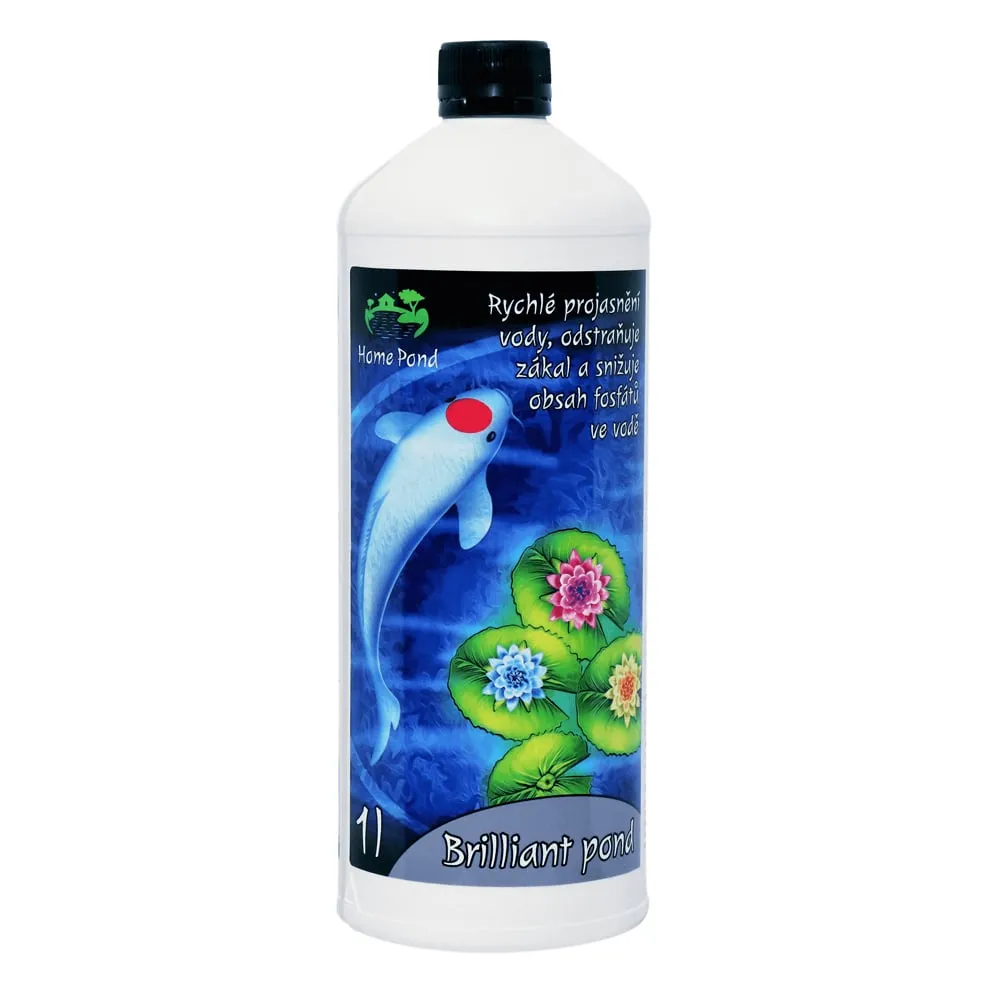 Přípravek na zelenou vodu Home Pond Brilliant Pond 1l 30 - 50 m3
