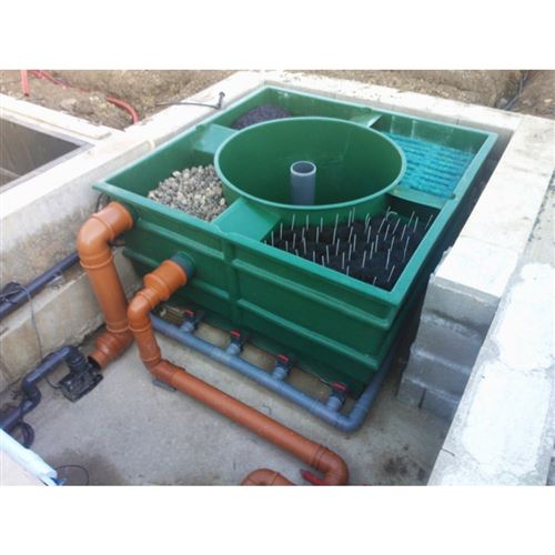 Průtokový filtr Tripond Center Vortex C-20 včetně médií
