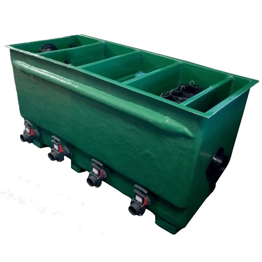 Průtokový filtr Tripond 4 komorový filtr bez vortexu 25m3