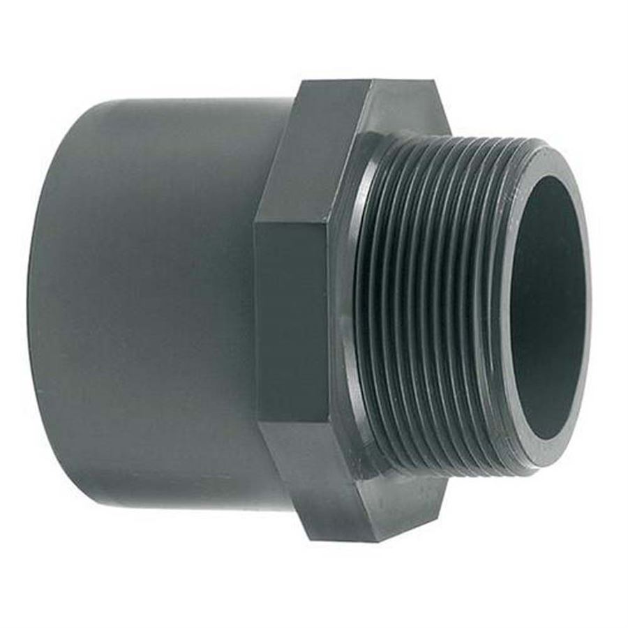 PVC přechodka 40/50x1" M