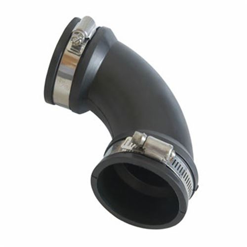 EPDM flexibilní koleno 50mm, flexibilní tvarovky