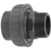 PVC šroubení 50 mm lepení x 1 1/2" vnější závit