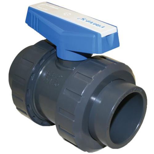 PVC ventil kulový 110 mm DN100, lepení x lepení, komponent 110 mm