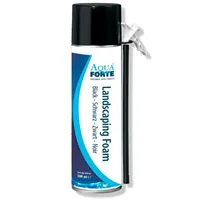 Černošedá montážní pěna AquaForte 500 ml 