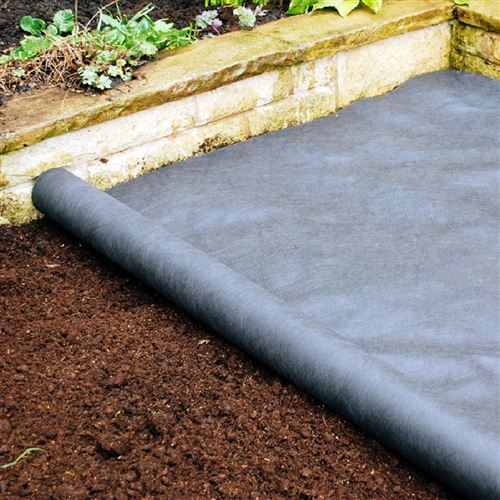 Netkaná textilie černá 1,6 x 100 m 50g/m2 UV stabilní