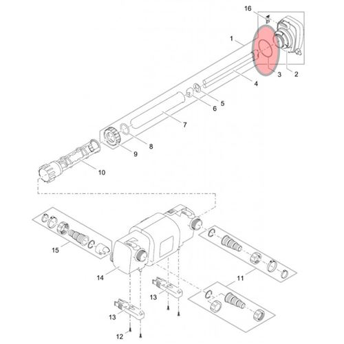 Oase ND - Těsnící O-kroužek pod trafo Bitron 24, 36 a 55 W