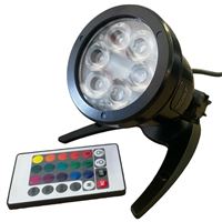 Jezírkové světlo Osaga OTB4 LED RGB 9 W ALU s dálkovým ovládáním