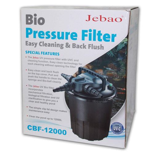 Tlakový filtr Jebao CBF-15000 s UV-C 24 W