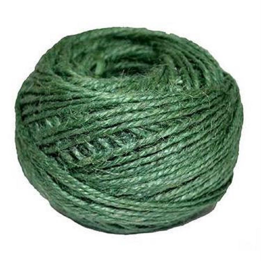 PP provázek zelený 50g d2mm 7.800 tex, délka 62 m