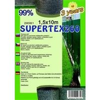 Stínící síť SUPERTEX260 1,5 x10m zel 99%