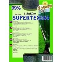 Stínící síť SUPERTEX260 1,5 x50m zel 99%