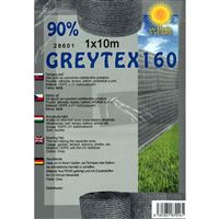 Stínící síť GREYTEX160 1 x10m šedá 90%