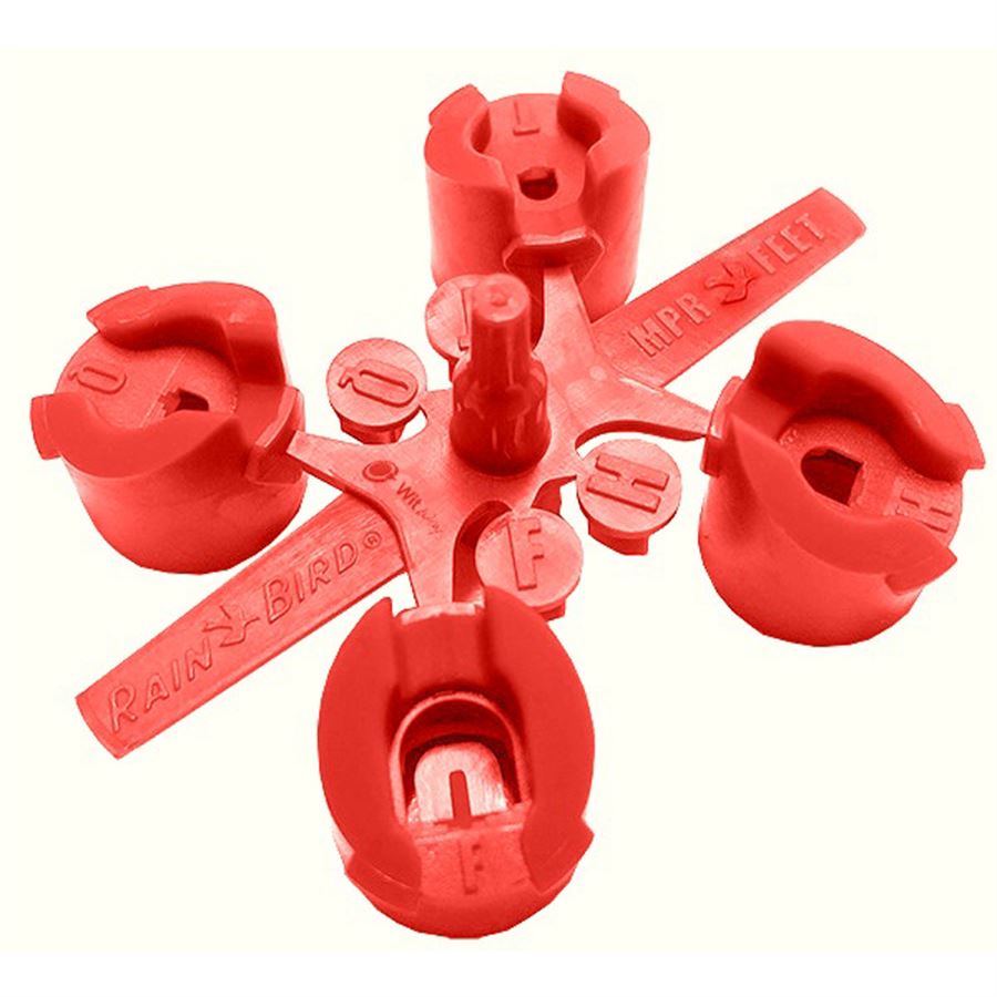 Sada trysek MPR-25 pro sérii 5000, dostřik 7,6 m, úhel 90°,120°,180°,360°