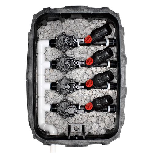 Filtr s regulací tlaku Rain Bird PRF-075-RBY plast, výstup 2 bar, 75 mic.