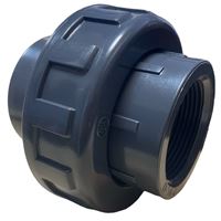 PVC šroubení 50 mm 1 1/2" vnitřní závit x 1 1/2" vnitřní závit