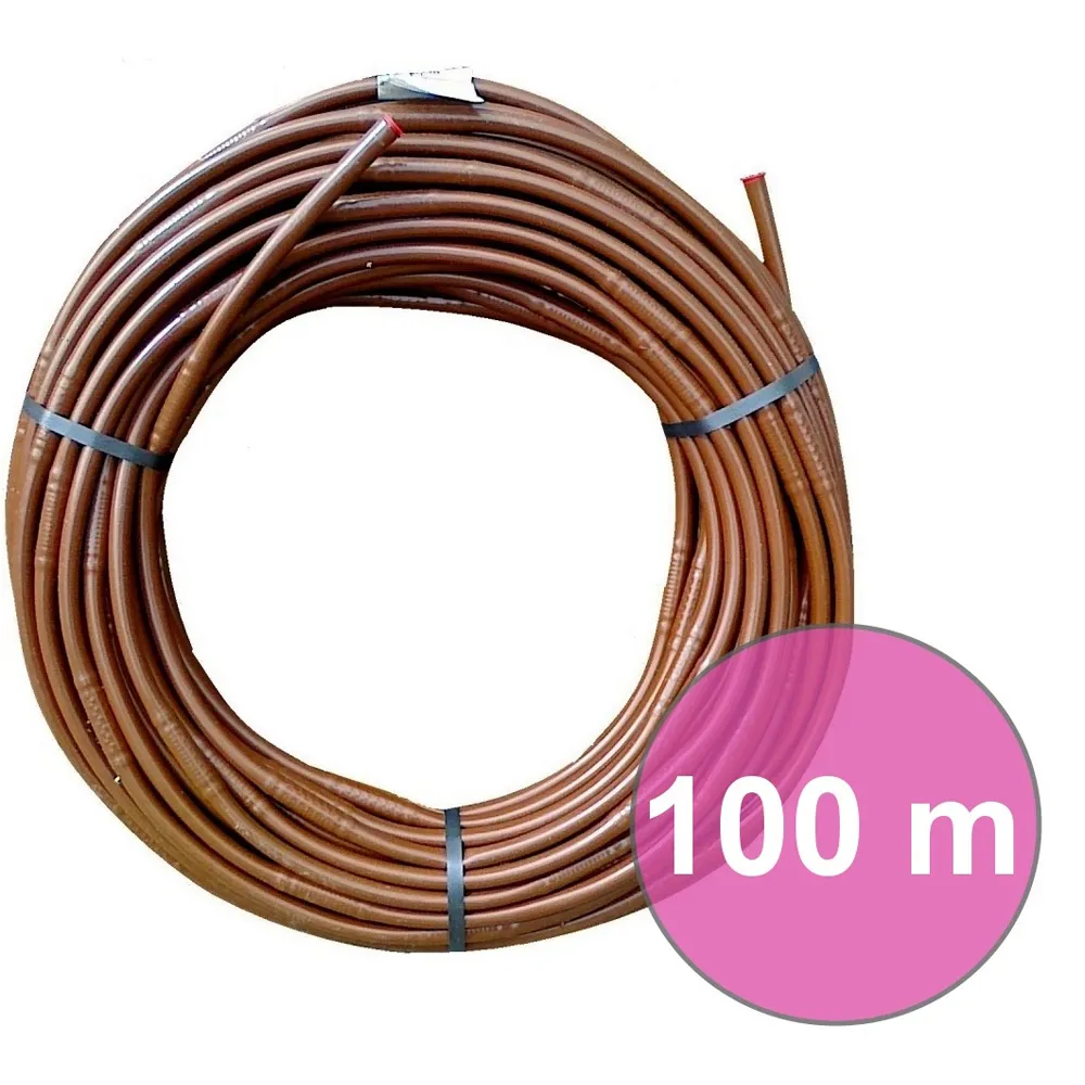 Kapková hadice hnědá 16 mm x 33 cm, balení 100 m