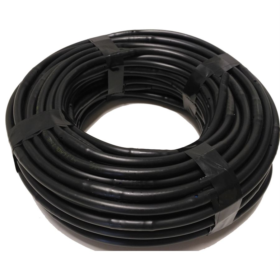 Mikro hadice kapková - černá D6mm 15cm 2l/h 30 bm, kapkové zavlažování