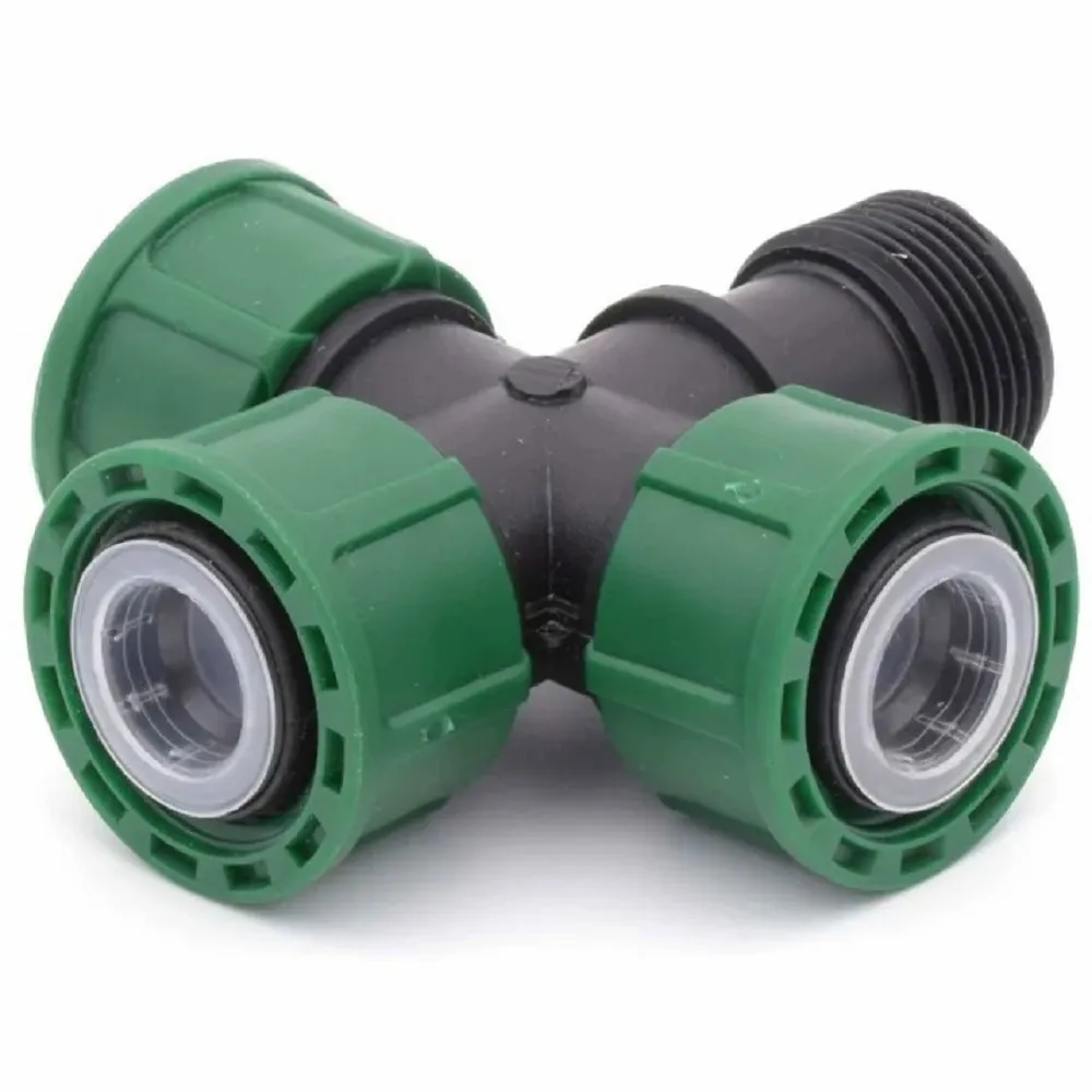 IRRITEC PP holendrový kříž 1", M-F-F-F závit, PN 10