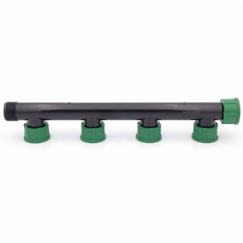 IT PVC holendrový řadový 4T-kus 1", M-F-F-F-F-F závit, PN 10