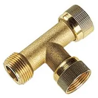 Mosazný holendrový T-KUS M-F-F 1"
