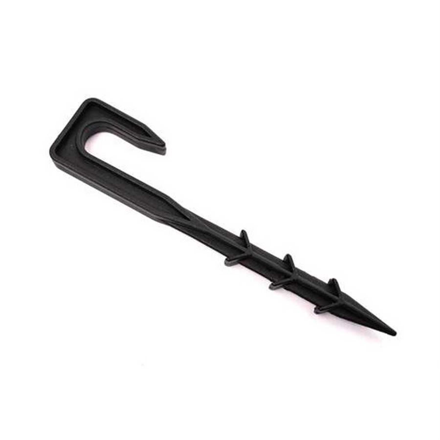 Hranatý držák kapkové a ldpe hadice 16 - 20 mm