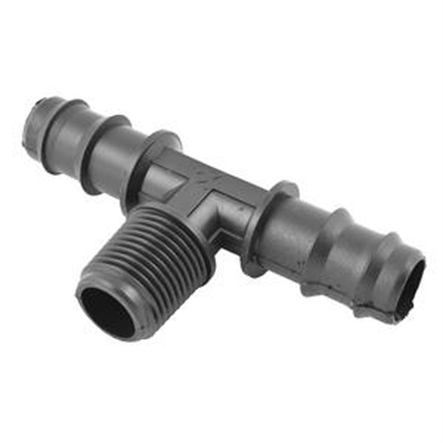 T kus s venkovním závitem 20 mm * 3/4 * 20 mm