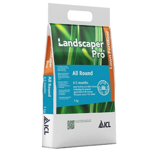 Travní hnojivo pro nové a stávající trávníky ICL Landscaper Pro All Round 5 kg