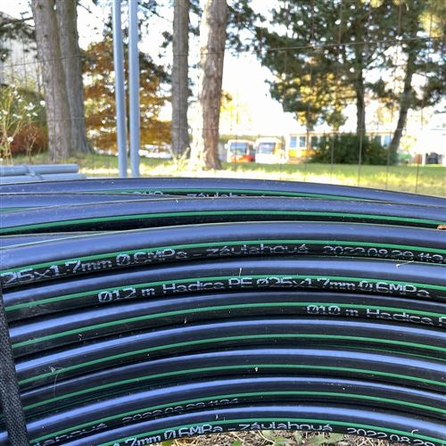 Potrubí LDPE PE 25 x 1,7 mm PN 6