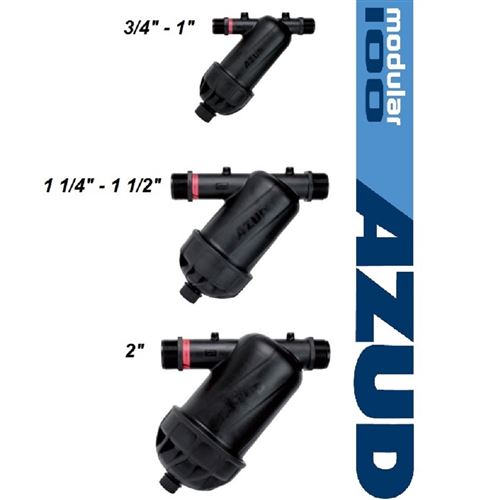 Filtr diskový AZUD 1 1/2" 233 l/min. 14 m3