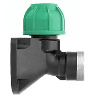 IRRITEC IT koleno s úchytem na stěnu 25 x 3/4" PN10