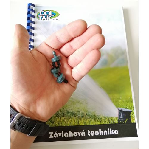 Kapkovač Netafim PCJ LCNL DRP 8 l/hod, NIP se zpětnou klapkou