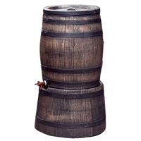 Nádrž na dešťovou vodu 120l NATURE whisky barel s podstavcem