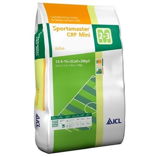 Travní hnojivo od jara do podzimu ICL Sportsmaster CRF Mini Active 25 kg